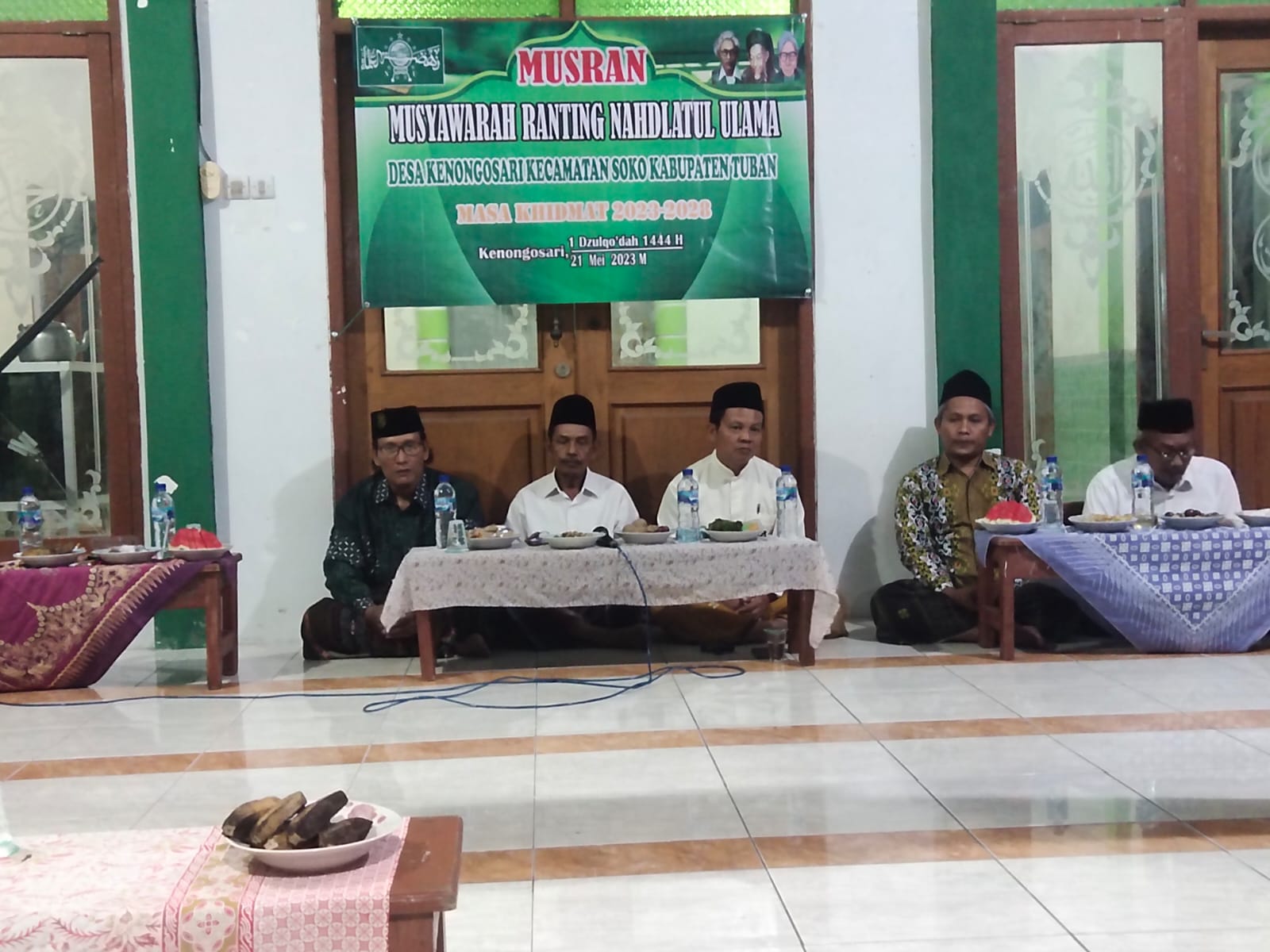 MUSRAN NU KENONGOSARI MEMILIH ROIS DAN KETUA TANFIDZ